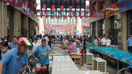 日照新發地農副產品批發市場正式開市運營，為區域農業注入新活力